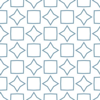 Modern geometrik vektör tasarımı, kusursuz desen çizimi