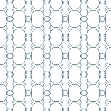 geometrik süsleme biçiminde kusursuz vektör deseni