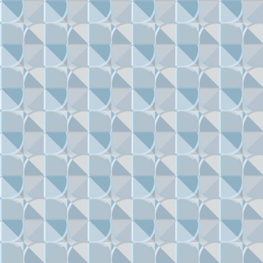 Modern geometrik vektör tasarımı, kusursuz desen çizimi