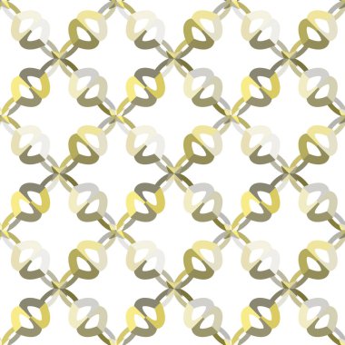 Modern geometrik vektör tasarımı, kusursuz desen çizimi