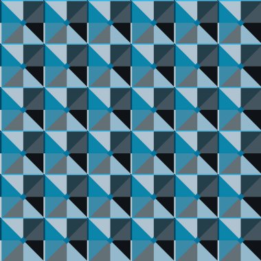 Modern geometrik vektör tasarımı, kusursuz desen çizimi