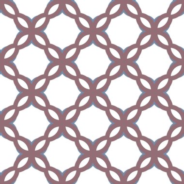 Modern geometrik vektör tasarımı, kusursuz desen çizimi