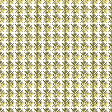 Modern geometrik vektör tasarımı, kusursuz desen çizimi