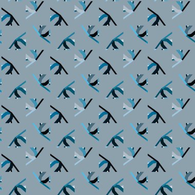 Soyut geometrik şablonun vektör çizimi