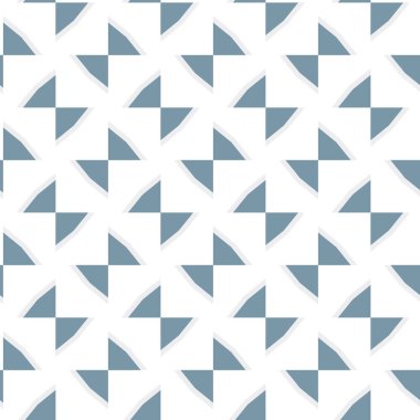 Modern geometrik vektör tasarımı, kusursuz desen çizimi