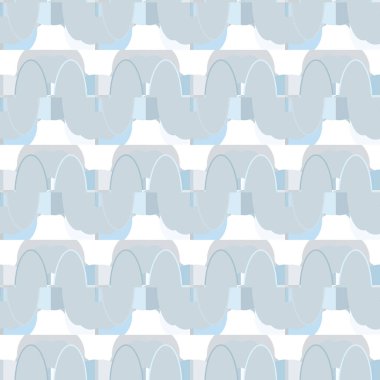 Modern geometrik vektör tasarımı, kusursuz desen çizimi