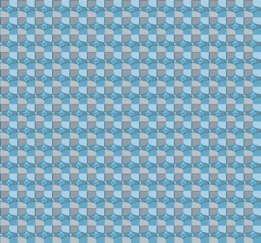 geometrik süsleme biçiminde kusursuz vektör deseni