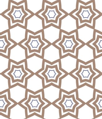 Modern geometrik vektör tasarımı, kusursuz desen çizimi