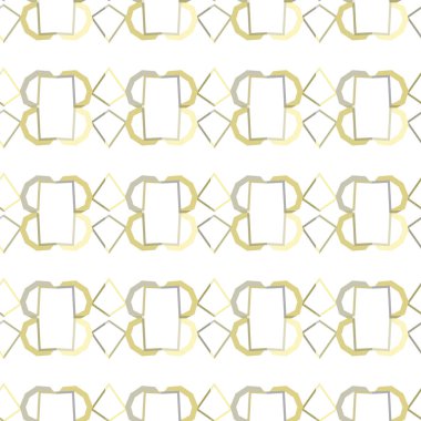 Soyut geometrik şablonun vektör çizimi