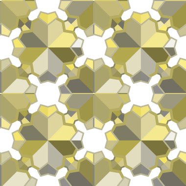 Soyut geometrik şablonun vektör çizimi