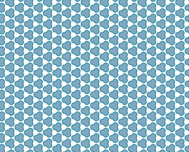 geometrik süsleme biçiminde kusursuz vektör deseni
