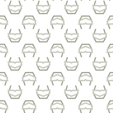 Modern geometrik vektör tasarımı, kusursuz desen çizimi