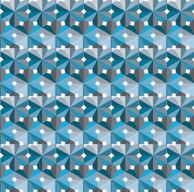 Soyut geometrik şablonun vektör çizimi