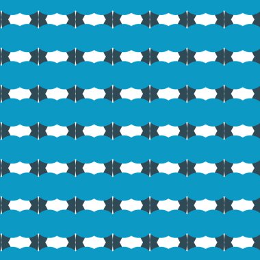 Modern geometrik vektör tasarımı, kusursuz desen çizimi