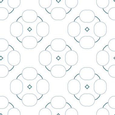 Modern geometrik vektör tasarımı, kusursuz desen çizimi