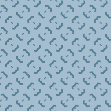 geometrik süsleme biçiminde kusursuz vektör deseni