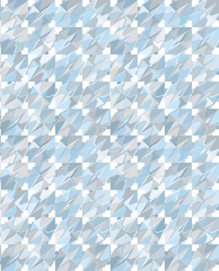 geometrik süsleme biçiminde kusursuz vektör deseni