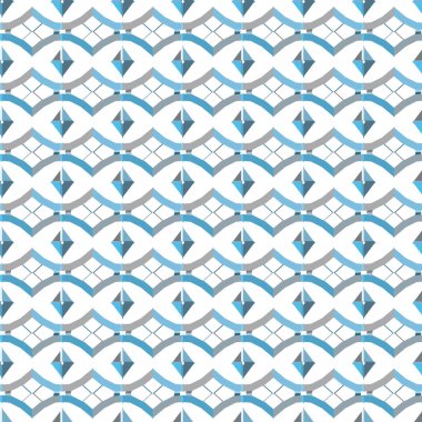 Soyut geometrik şablonun vektör çizimi