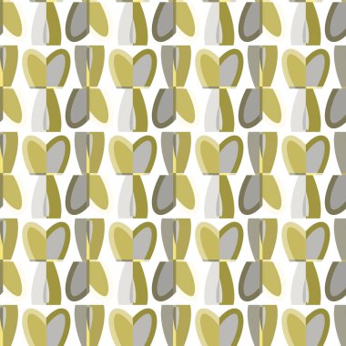 modern biçim illüstrasyonu, vektör geometrik dikişsiz desen