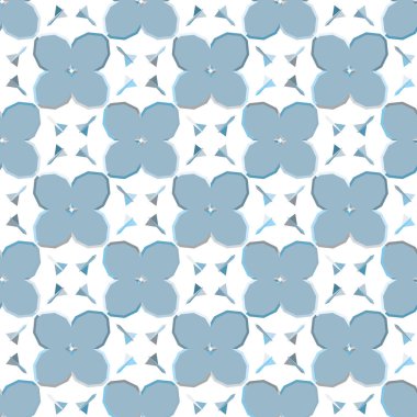 geometrik süsleme biçiminde kusursuz vektör deseni