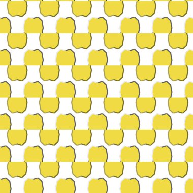 Modern geometrik vektör tasarımı, kusursuz desen çizimi