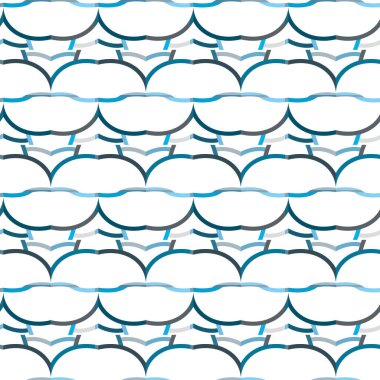 Soyut geometrik şablonun vektör çizimi