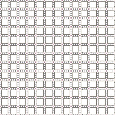 Modern geometrik vektör tasarımı, kusursuz desen çizimi