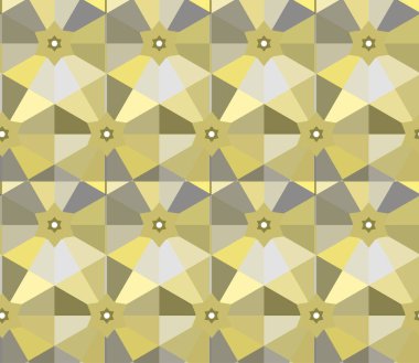 Soyut geometrik şablonun vektör çizimi