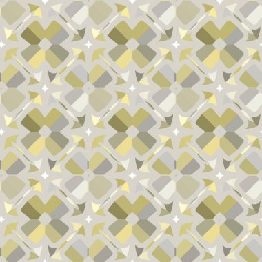 Soyut geometrik şablonun vektör çizimi