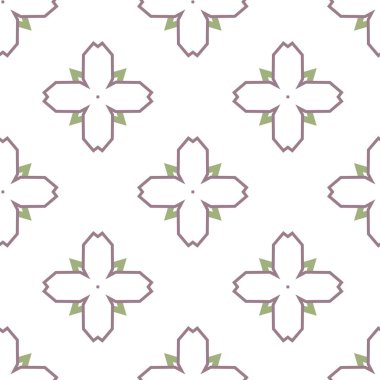 Soyut geometrik şablonun vektör çizimi