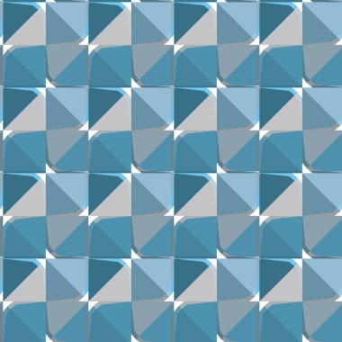 Soyut geometrik şablonun vektör çizimi