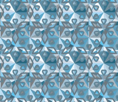 Modern geometrik vektör tasarımı, kusursuz desen çizimi