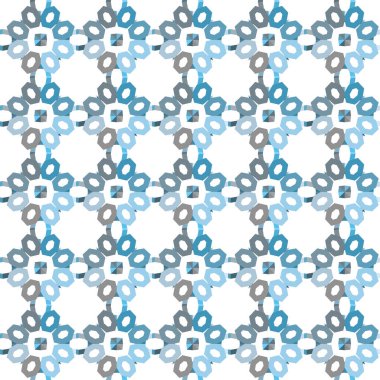 Modern geometrik vektör tasarımı, kusursuz desen çizimi