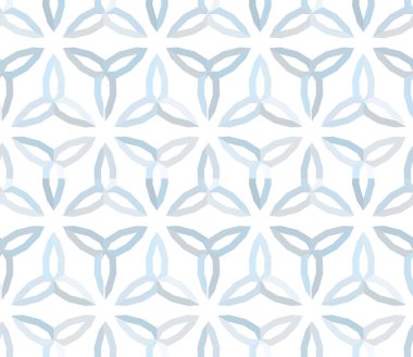 geometrik süsleme biçiminde kusursuz vektör deseni