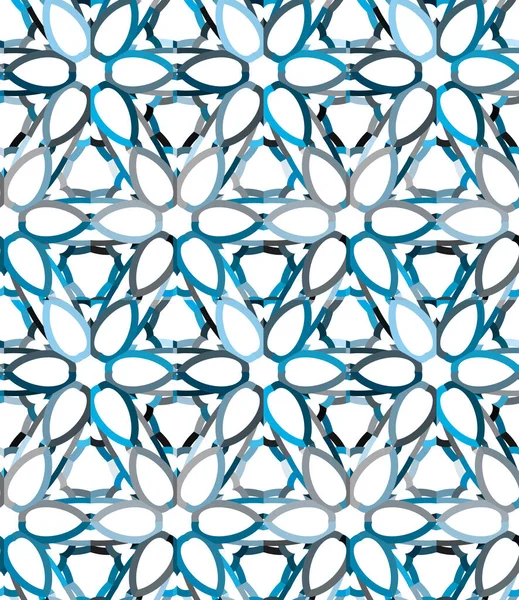Modern geometrik vektör tasarımı, kusursuz desen çizimi