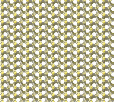 geometrik süsleme biçiminde kusursuz vektör deseni