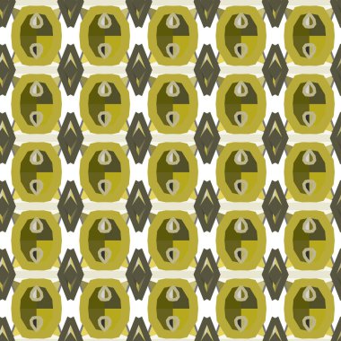 Soyut geometrik şablonun vektör çizimi