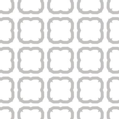 geometrik süsleme biçiminde kusursuz vektör deseni