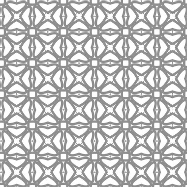 geometrik süsleme biçiminde kusursuz vektör deseni