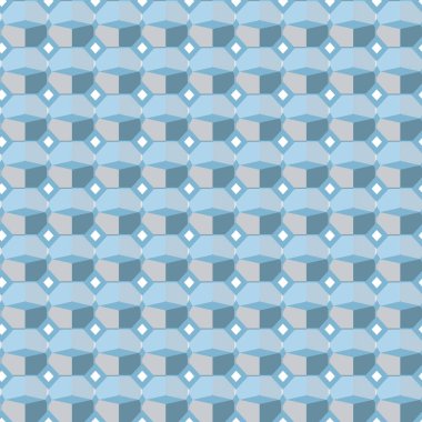 geometrik süsleme biçiminde kusursuz vektör deseni