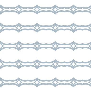 geometrik süsleme biçiminde kusursuz vektör deseni