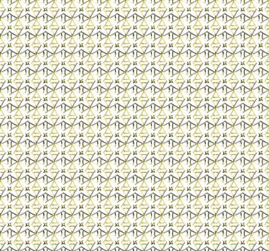 geometrik süsleme biçiminde kusursuz vektör deseni