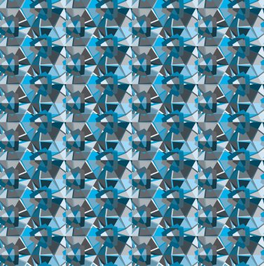 Modern geometrik vektör tasarımı, kusursuz desen çizimi