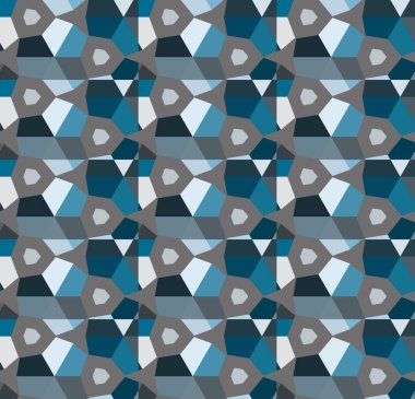 Soyut geometrik şablonun vektör çizimi