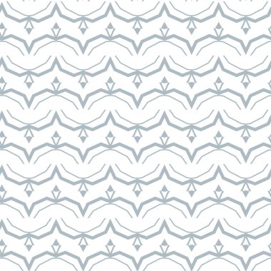 geometrik süsleme biçiminde kusursuz vektör deseni