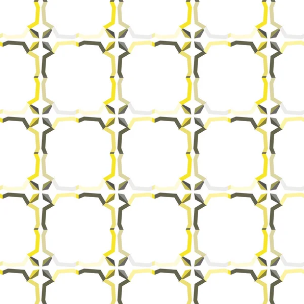 Vektor Geometrisches Nahtloses Muster Illustration Modernen Stil — Stockvektor