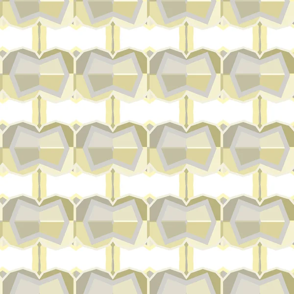 Nahtloses Vektormuster im geometrischen ornamentalen Stil — Stockvektor