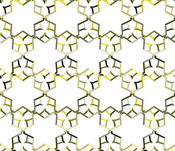 Padrão Vetorial Sem Costura Estilo Geométrico Ornamental —  Vetores de Stock