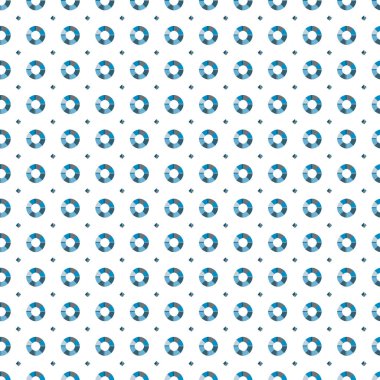 Modern geometrik vektör tasarımı, kusursuz desen çizimi