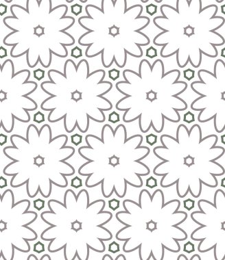 Modern geometrik vektör tasarımı, kusursuz desen çizimi